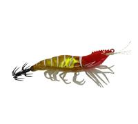 Generisch Esca da pesca, esche per gamberetti catarifrangenti UV, esca crappie per la pesca, per uomini e donne, amanti della pesca, amici di pesca in acqua salata, acqua dolce, mare, pesca alla trota