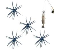 Generisch Esca per pesce persico, 4 pezzi, ganci per pesci che affondano lentamente, esche da morbide | Per gli amanti della sulla trota pesce gatto durante la in barca stagno