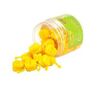 Generisch Esche da pesca, 25 pezzi, design mais, esche galleggianti, pesce persico, esche morbide per pesca, adulti, uomini, donne, fiume, mare, acqua dolce e salata