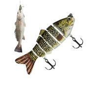Generisch Esche da pesca, design a 6 pezzi per il montaggio della trota, esche da pesca in mare duro, per pescatori, trote, pescatori, acqua , barca, trolling, laghetto, lago