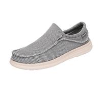 generisch Espadrillas da uomo in velluto a coste, casual, slip-on, scarpe per il tempo libero, scarpe in lino, mocassini piatti, comode, leggere, comode, traspiranti, scarpe da ginnastica antiscivolo