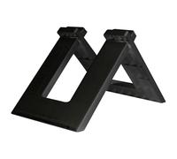 Generisch Espositore per bicicletta, da 21,5 cm, per bambini, supporto stabile a pavimento, supporto triangolare rinforzato da 400 g, ideale per riporre biciclette da 10-12 pollici in garage, case
