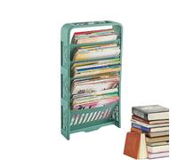 Generisch Estantería Movible De Niveles - Artefacto De Almacenamiento De Escritorio,Estantería Lateral De Mesa Extraíble-Estante De Almacenamiento De Libros-Estantería para Niños