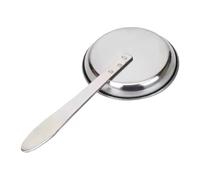 Generisch Estintore per candele con manico lungo, in acciaio inox, resistente al calore, per casa, all'aperto, picnic, lume di candela