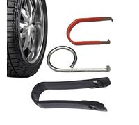 Generisch Estrattore per copridadi ruota - Utensile manuale a tre pezzi, rimozione rapida e installazione dei copridadi | Pratico accessorio per officina auto, riparazione cerchioni