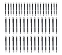 Generisch Executive Pen | 50 x penne a in metallo con meccanismo a | Penna versatile con morsetto argentato e design elegante per studenti, insegnanti, professionisti, riunioni e matrimoni