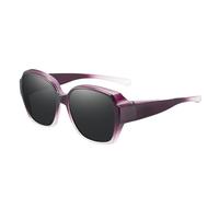 Generisch Eyewear Polarised - Polarized Fit-Over Sunglasses | Adjustable Wrap-Around Eyewear | UV Protection Oversized Fitover Glasses for Driving & Biking | Lightweight Sport Shades for Outdoor Use