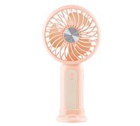 Generisch Fan Portable For Travel | Long Battery Life | Portable Handheld Fan with Multi-Speed Settings | Light Cooling Device for Home Travel Gym Training Construction Site