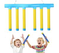 Generisch Fang Bastone gioco - Falling Sticks Game a 3 velocità per bambini e adulti, cattura l'asta per coordinazione occhio-mano, festa (tubo principale blu e barre gialle)