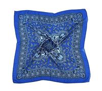 Generisch Fascette per sciarpa di seta per l'Islam anacardi sciarpa folk personalizzato donne musulmane stampa sciarpa di seta guardaroba decorazione, d, Taglia unica