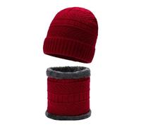 Generisch Fascia e sciarpa da donna Set scaldacollo, attrezzatura per la stagione fredda, set regalo da uomo per cappello invernale, foulard, ragazzi, viso, tute da neve sciarpe blu da donna, Colore