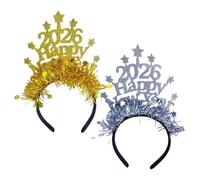 Generisch Fascia per cambio 'anno, 2 pezzi costume stella, 2026 per feste di Capodanno, Per famiglie festività feste festa gioia e tradizione