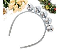 Generisch Fascia per capelli da discoteca | copricapo retrò Capodanno - travestimento fascia per capelli | per uomini e donne costume festa musica festival compleanno Natale Capodanno concerto