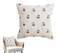 Generisch Federa per cuscino per Halloween, 46 x 46 cm, lavabile, morbida, per decorare la casa, la cameretta dei bambini, la camera degli studenti, la fattoria, le attività all'aperto