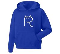 Generisch Felpa casual Velvet Living con cappuccio stampa hip hop maglione casual sport uomo/donna felpa con cappuccio felpa uomo felpa felpa con cappuccio uomo maglione, Blu, S