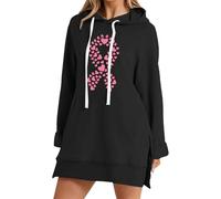 Generisch Felpa con cappuccio da donna 2025 con cappuccio Autunno Inverno Zip Felpa con cappuccio Felpa con cappuccio Adolescente Ragazza Colletto alto per proteggere il collo dal freddo, Nero #6., L