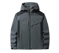 Generisch Felpa con cappuccio da donna, in colori assortiti, con cappuccio, a maniche lunghe, con cappuccio, stile sportivo, casual, fitness, basic, allenamento, attività all'aria aperta, grigio., M