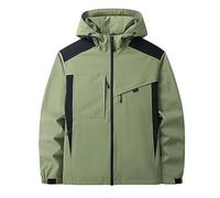 Generisch Felpa con cappuccio da donna, in colori assortiti, con cappuccio, a maniche lunghe, con cappuccio, stile sportivo, casual, fitness, basic, allenamento, attività all'aria aperta, verde, M