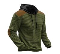 Generisch Felpa con cappuccio da uomo, oversize, per il tempo libero, adolescente, classica, comoda felpa con cappuccio Harajuku, a maniche lunghe, per lo sport, il fitness, l'attività all'aria aperta