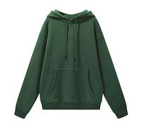 Generisch Felpa con cappuccio, da uomo, per il tempo libero, con tasche, invernale, a maniche lunghe, con coulisse, traspirante, leggera, per attività all'aria, Gn1, 3XL