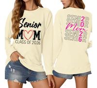 Generisch Felpa con cappuccio rossa da uomo Un maglione grafico da donna. Una felpa casual e versatile con scollo rotondo a maniche lunghe senza berretto felpe da uomo, beige., XL