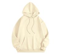 Generisch Felpa con cappuccio unisex con scritta cristiana "GOD GOT ME" - Felpa con cappuccio ispiratrice con stampa sul retro | Felpa con cappuccio & Hoffung, Stil_o01 Beige, XL