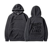 Generisch Felpa da donna con cappuccio con stampa posteriore, stampa letter, oversize, con cappuccio, Y2K, E-girl, oversize, vintage, con cappuccio Harajuku Streetwear con tasche, #48, L