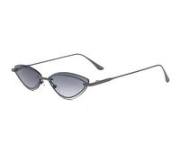 Generisch FHKQMLFQ Fashion Cat Eye Sunglasses Men Retro Small Frame Personalizzato Sunglasses Women