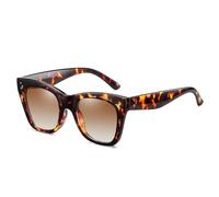 Generisch FHKQMLFQ-Retro Sunglasses Donna Rivets Decoration Shades UV400 Uomo Gradient Sunglasses