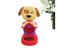 Generisch Figura di cruscotto per cani | Decorazione oscillante per auto - Figura della console centrale, per piloti, collezionisti quotidiani, viaggi su strada, berline, camion, SUV, camper, casa