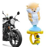 Generisch Figura per bambole da motociclista, decorazione per ciclisti - cane creativo dolce anime bambola Jumping | Saltare giocattoli primaverili per bicicletta, scooter