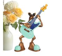 Generisch Figure - Carina decorazione in resina - Giocosa statuetta di violino in miniatura - Per camera da, studio, cameretta dei bambini, comodino decorazione libri