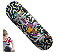 Generisch Finger Skateboard Toy For Kids - Creative Mini Fingerboards for Hand-Eye Coordination, Portable Finger Fingertips Movement Skill Toy, Novelty Skateboard Party Favors For Boys & Girls