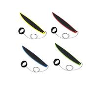 Generisch Finger Surf Board auto, intrattenimento creativo con tastiera, perizoma per bambini (blu, 10 x 3 cm)