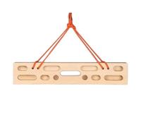 Generisch Fingerboard da arrampicata, in legno, con diverse impugnature, portatile, da montare sulla porta, per allenamento, allenamento di e bouldering, per principianti