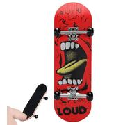 Generisch Fingerboard per bambini - Lega d'acero 9,9 x 2,9 x 2,2 cm | Gioco a cinque strati | Allenatore di coordinazione del tocco delle dita per adolescenti adulti gioco indoor Esercizio