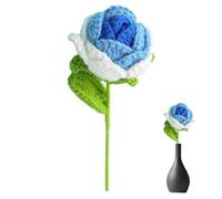 Generisch Fiori all'Uncinetto, all'Uncinetto, per San, Fiori di Rosa Fatti a Mano, per Ragazze e Donne, Anniversario di Matrimonio, San, Festa della Mamma, Festa della Mamma