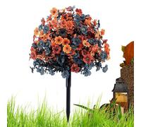 Generisch Fiori artificiali con , realistici e resistenti ai raggi | Bastoncini di fiori artificiali per esterni, per balconi, terrazze, sentieri da giardino, davanzali, vasi per interni
