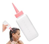 Generisch Flaconcini applicatori per colorazione dei capelli, 160 ml, trasparenti, con scala graduata, flaconi contagocce multiuso per saloni, spezie da cucina e per lo styling