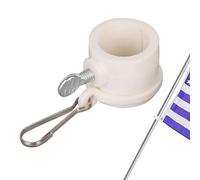 Generisch - Flag Pol-Pole Girevole usura materiale resistente 2 pezzi di ricambio anti-wrap, bandiera girevole a 360° parti di clip