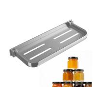 Generisch Floating pieghevole - Scaffale galleggiante in alluminio, pieghevole, a 90 gradi, pieghevole, ad alte prestazioni, per bagno, cucina, lavanderia, organizzazione salvaspazio