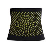 Generisch Flouris Protezione per la vita in fibra e modellatura del corpo Flouris per donne, Nero , L