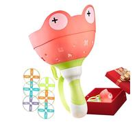 Generisch Flying Disc - Catching Toy Frog Launcher Outdoor Game | Design Easy Grip Catching Disc for Kids, Teens, Family Activity, Fun Yard, Playtime Exercise or Adventure Use, 14 x 23 cm