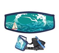 Generisch Fodera per occhiali da immersione, fascia di protezione per capelli per subacquei, comoda per immersioni all'aperto, piscina, snorkeling, subacqueo, attività all'aria aperta, resort