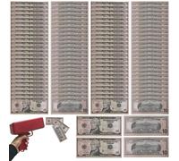 Generisch Foglie Soldi di Gioco Dollari Banconote False, Fake Money Prop, Falso Money, Banconote da Gioco, Banconote collezionabili, di Scena per Film, Giocattolo educativo