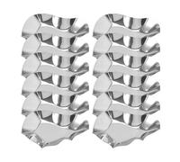 Generisch Foil Wrap Organizer - ABS 4 pezzi No Drill | Adhesive Cabinet Rack with Wall Mounted, Garbage Bags, Cling Film, Refrigerator Side Holder | Kitchen Bathroom Apartment,RV Dorm Office