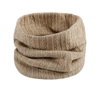 Generisch Foulard ragazzo primavera inverno lana maglia sciarpa calda sciarpa uomo e donna sciarpa collo sciarpa sciarpa sciarpa tubo sciarpe, cachi, Taglia unica