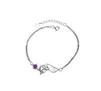 Generisch Frasi Messaggi Naturali Piccole Perle Gioielli Bracciale Coppia Bracciale Per Naturale Regalo Gioielli, Taglia unica, Metallo