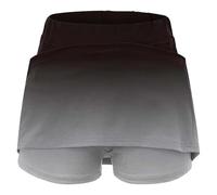 Generisch Gamma di prodotti: gonna classica da donna con tasche laterali alte, gradiente di colore, stile sportivo e casual, ideale per abiti attivi, grigio., XL