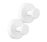 Generisch Ganci da bagno da parete, resistenti ganci a , impermeabili, multiuso, 2 ganci appendiabiti riutilizzabili con portata di 6,8 kg, ganci per bagno